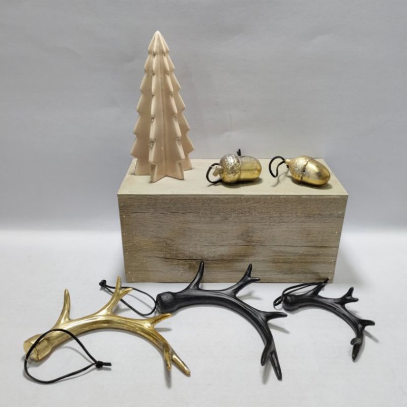 Festive Decorative Ceramic Christmas Tree Ornaments