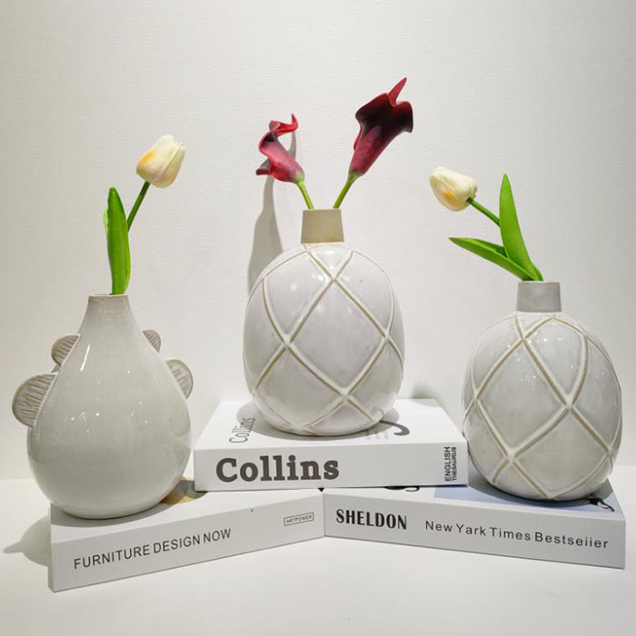 Kiln Change Creative Ceramic Flower Arrangement Vase