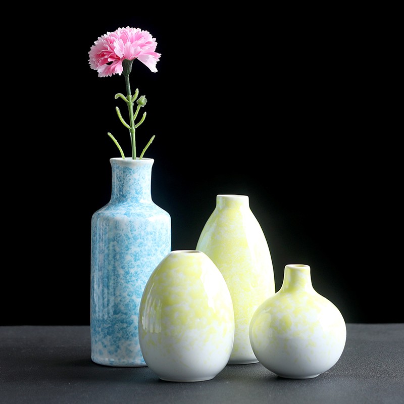 Nordic Minimalist Ceramic Flower Arrangement