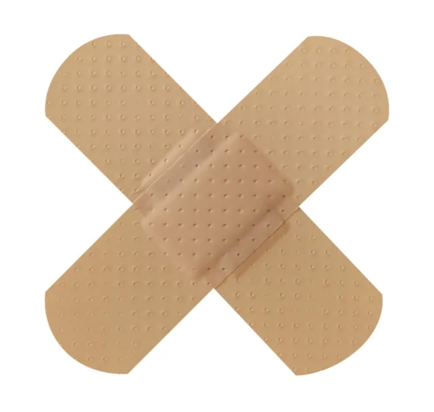 Adhesive plasters Band aids