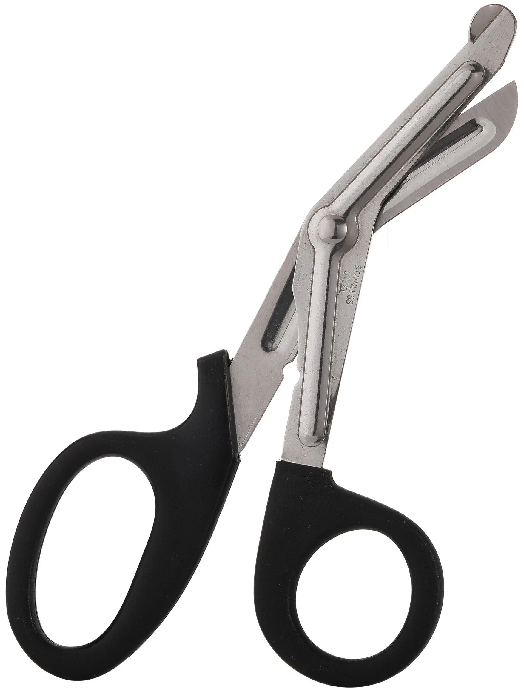 Why are bandage scissors curved