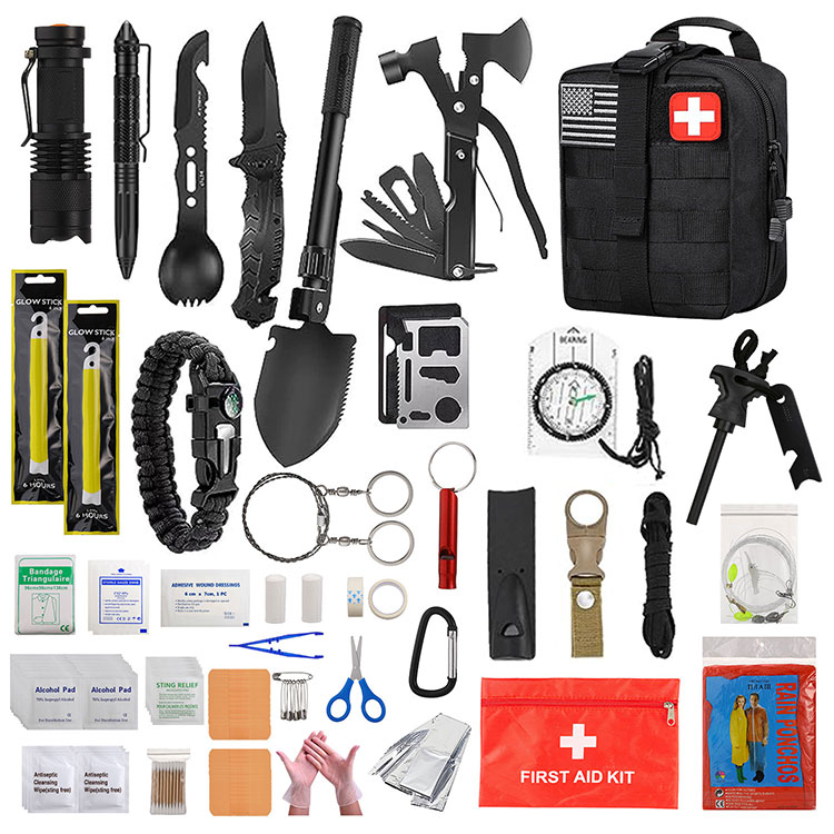 What is an outdoor survival kit?