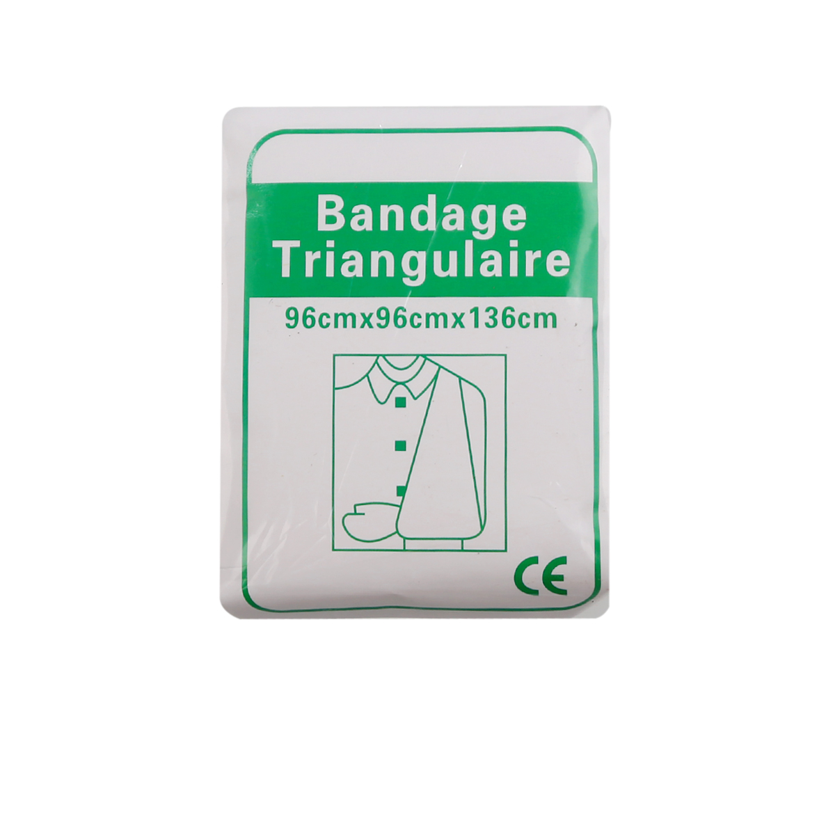 Triangle bandage, regular bandage