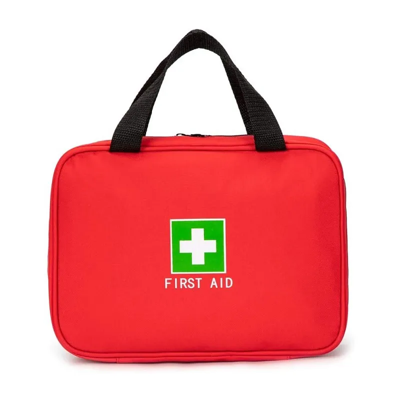 Sac de premiers secours portable rouge