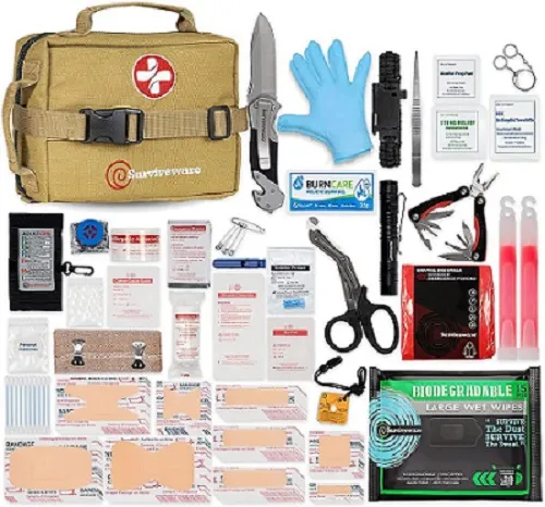 Trousse de premiers secours complète de qualité supérieure Surviveware