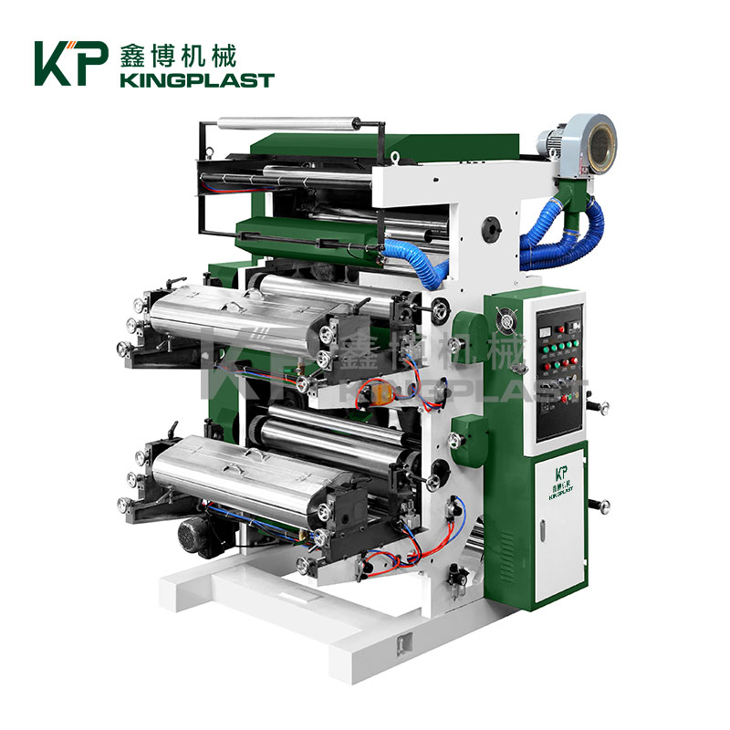Флексо машина за печатење во 2 бои