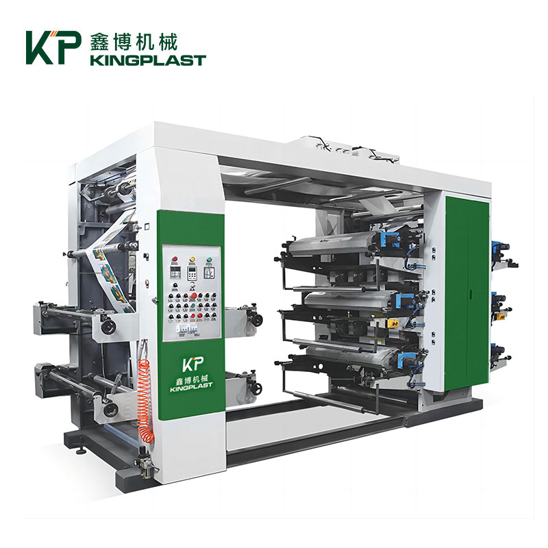 Máquina de impressão flexográfica de 6 cores