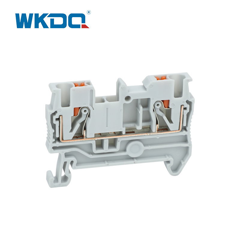 Din Rail Mounted Push In Connector