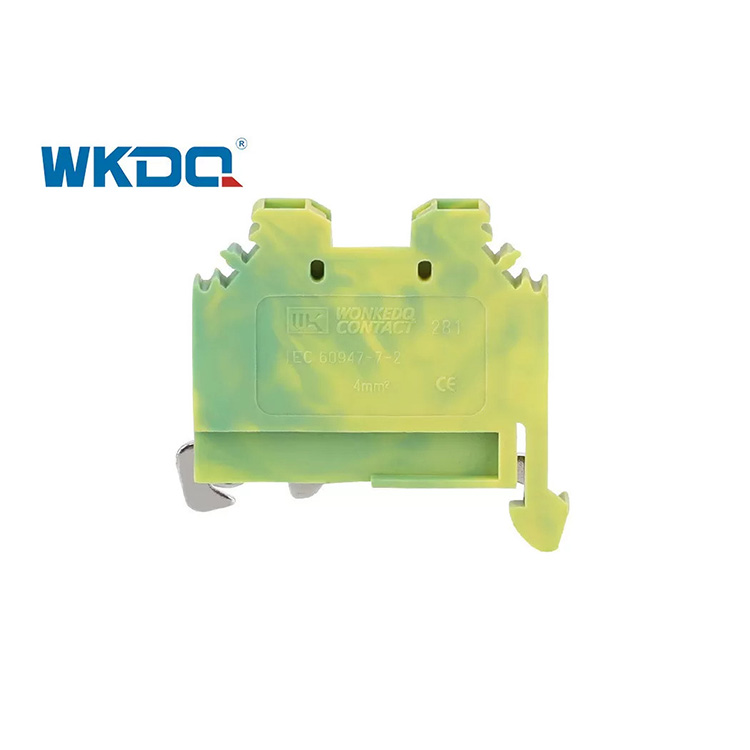 281-107 Conector de bloque de terminales tipo resorte eléctrico universal 4 mm Color verde resistente a vibraciones estándar