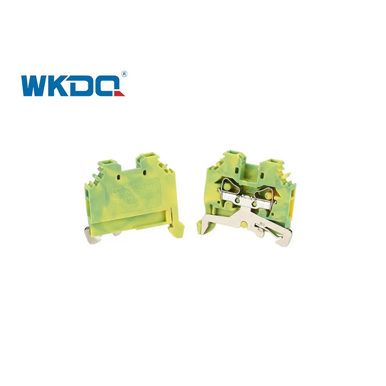 282-107 Wire Spring Type Terminal Block Connectors IEC 60947-7-1 Ground Para sa Distribution Cabinet Stable Performance
