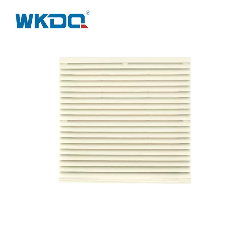3326-300 Electrical Cabinet Air Filter , Air Clean Control Panel Ventilation Fan 290mm Surface Waterproof ABS Material
