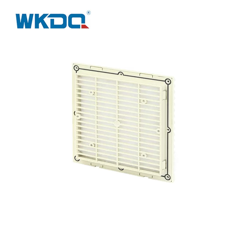 9804-300 Electrical Cabinet Air Filter Grille Louvers Blower Exhaust , Electrical Panel Fan Filters Shutters Cover