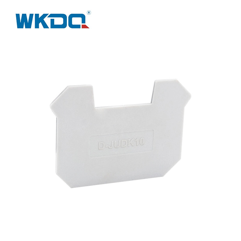 D-JUDK 10 End Cover_End Plate Grey Nylon For Screw Terminal Block For Electrical Machine Control