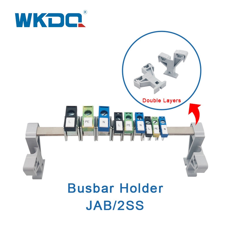 Double Layers Holder For Busbar Flame Resistant Nylon PA66