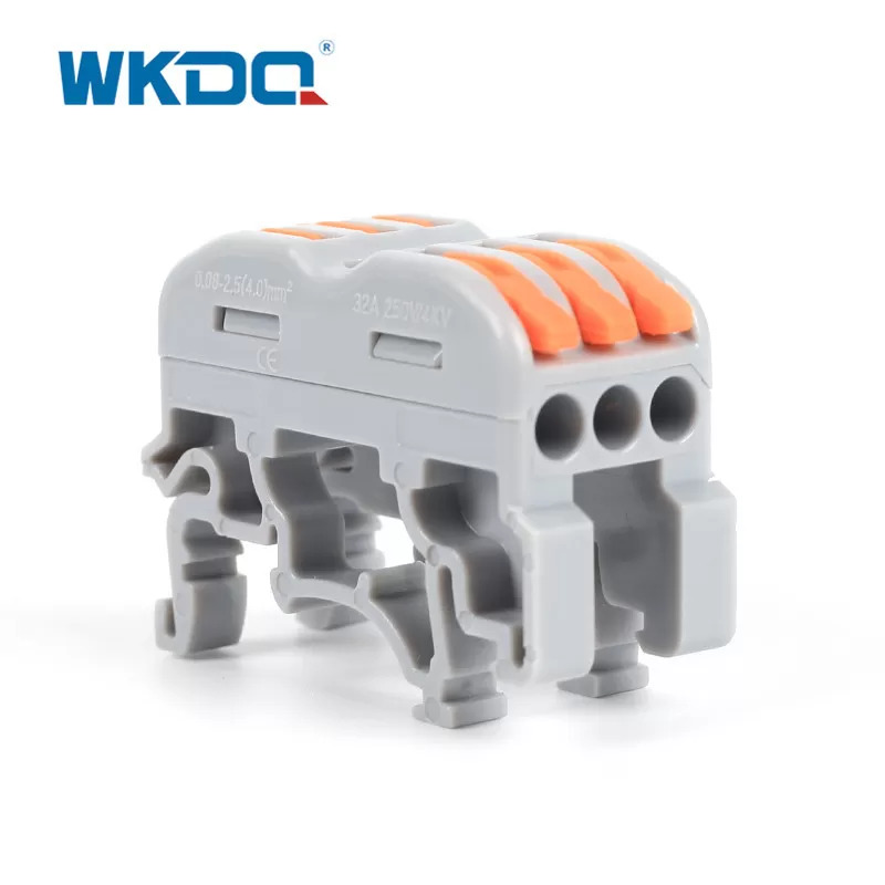 Fire Resistant Universal Terminal Block Plug - In Electrical Wire Connector