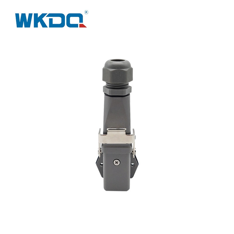 Horizontal Style Heavy Duty Connector With Male Plug And Female Socket