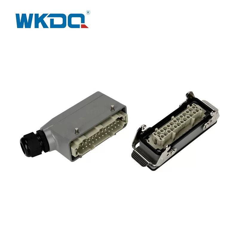 IEC 61984 500V Male Female Heavy Duty Connector 1.0mm²