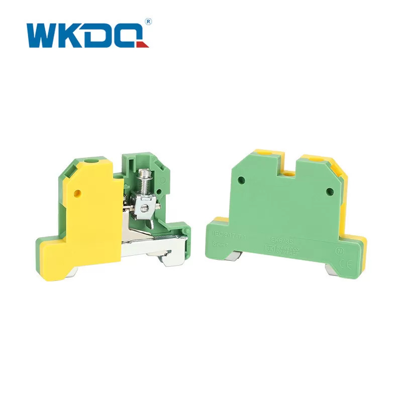 JEK 6_35 Screw Connection Terminal Block 6 Mm² Rated Cross Section Side Entry