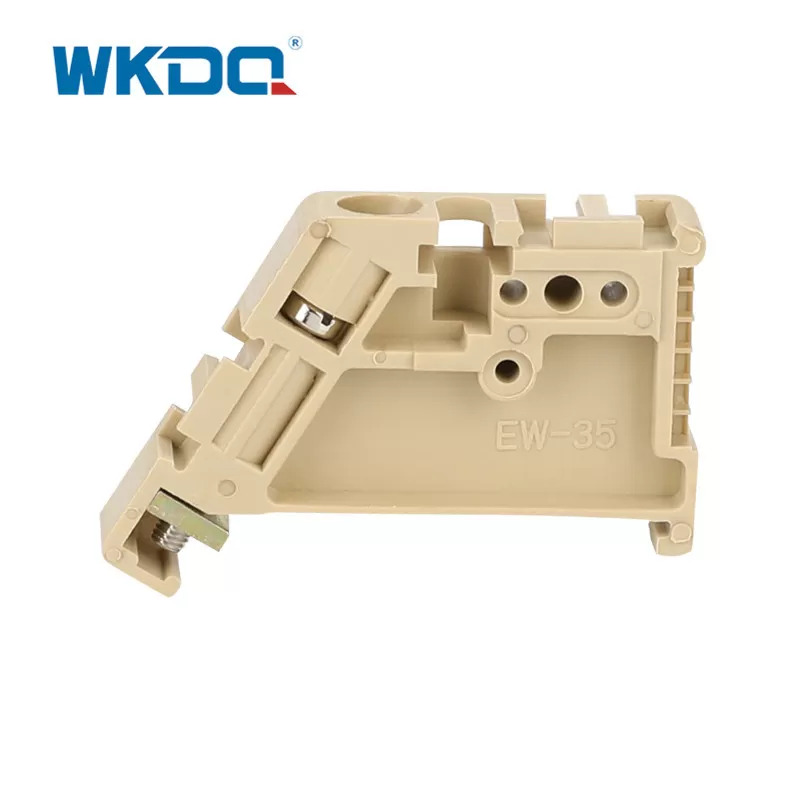 JEW 35 Screw Terminal Block Connector End Clip Bracket For Din Rail Mounted Weidmuller