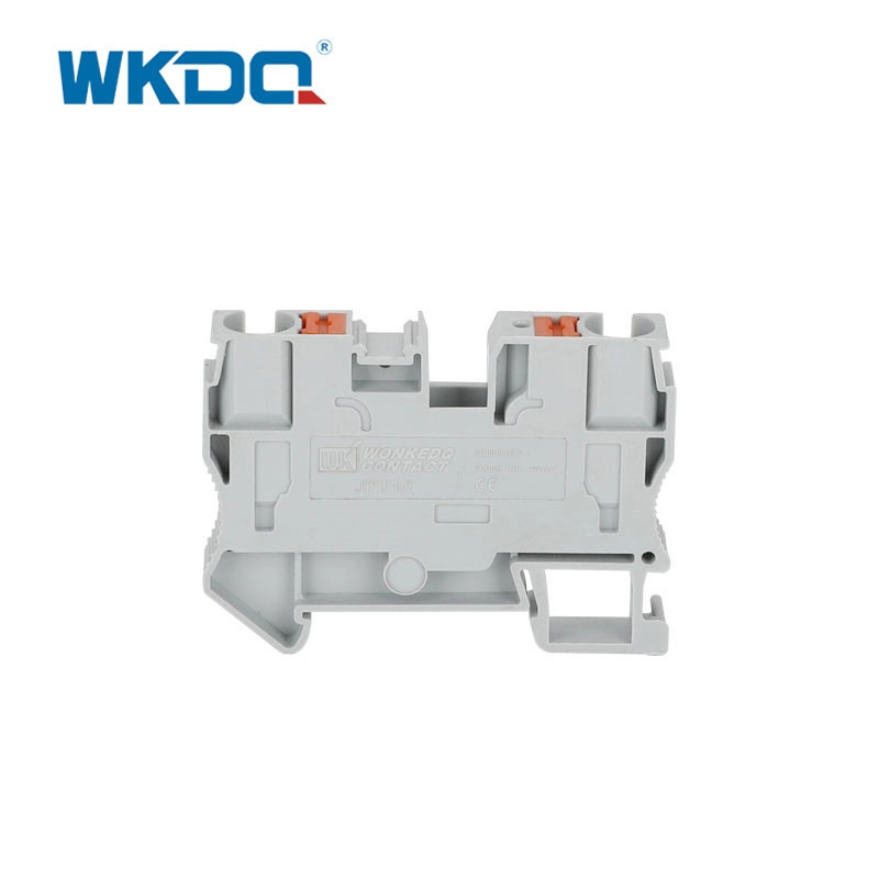 JPT 10 Terminal Block Push In Connecting Din Rail Mounted 10 Mm