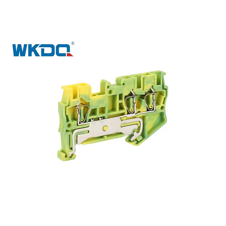 JST 2.5-TW-PE Terminal Block CE Certificate Twin Grounding Snap On Mounting