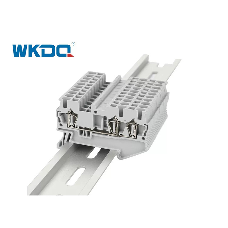 JST 2.5-TWIN Din Rail Power Distribution Block , RoHS Compression Terminal Block Compact