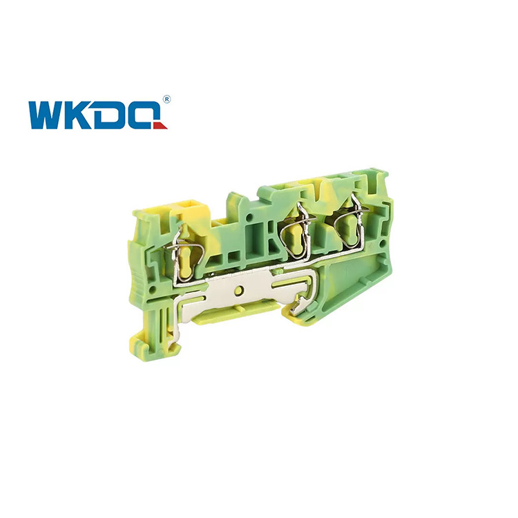 JST 4 QUATTRO PE ST Spring Terminal Block Connector Multi Conductor Grounding Earth