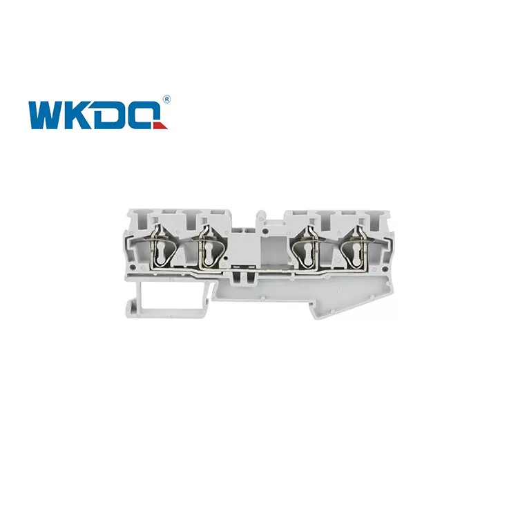 JST 4-QUATTRO Spring Terminal Block Connector CE Certificate 800V Rated Voltage