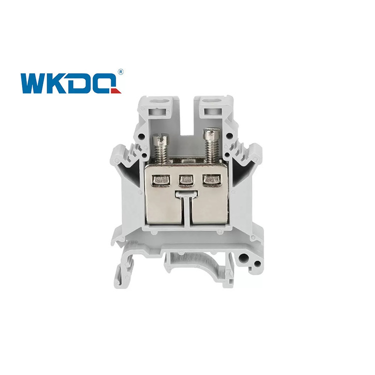 JUIK16 Electrical Terminal Block CE Certificate Kulay Gray 800V_101A High Flexibility