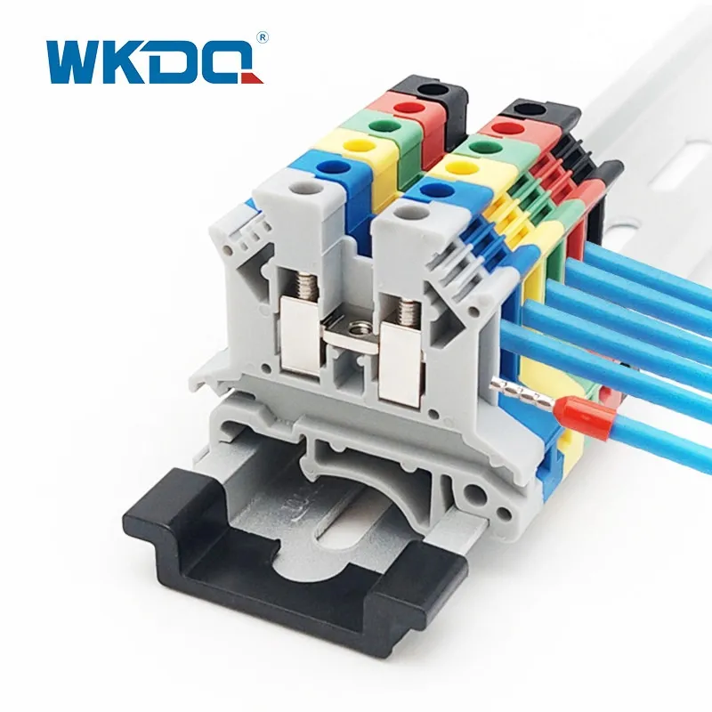 JUK 2.5B ekvivalent elektriskt kopplingsblock Phoenix 2,5 mm skruvanslutning IEC 60947-7-1