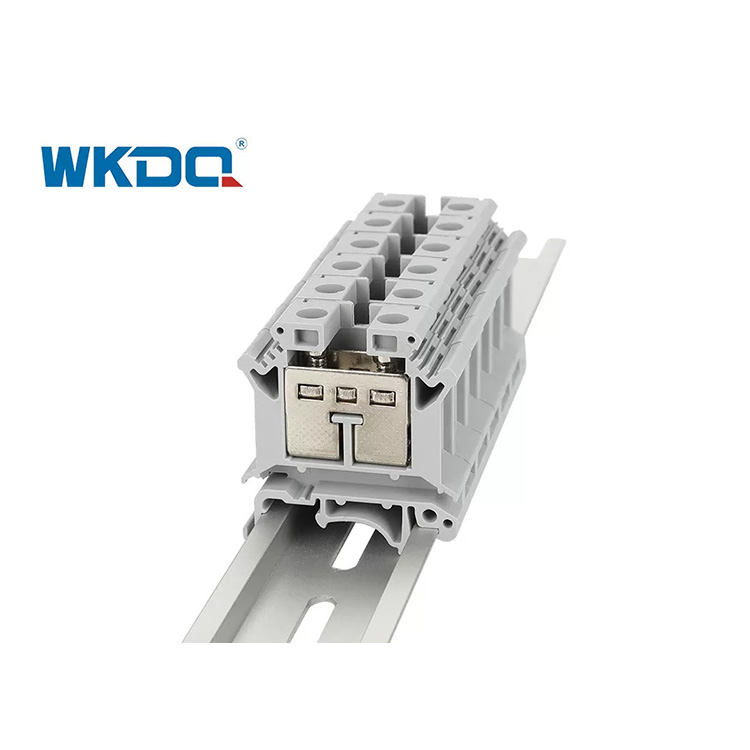 JUK 25 Electrical Terminal Block , Screw Clamp Component Terminal Block Easy To Combine