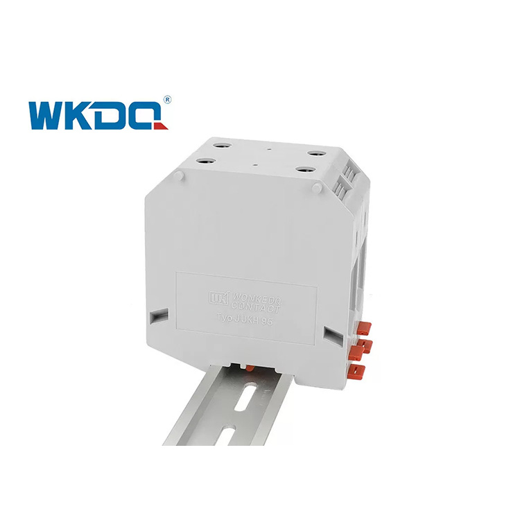 JUKH 95 Electric Screw Terminal Block Best Din Rail And High Voltage Installation