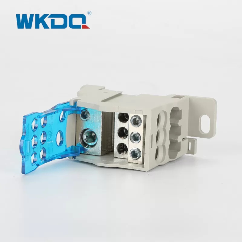 Junction Distribution Box UKK 160A Power Block Distributor With Transparent Cover