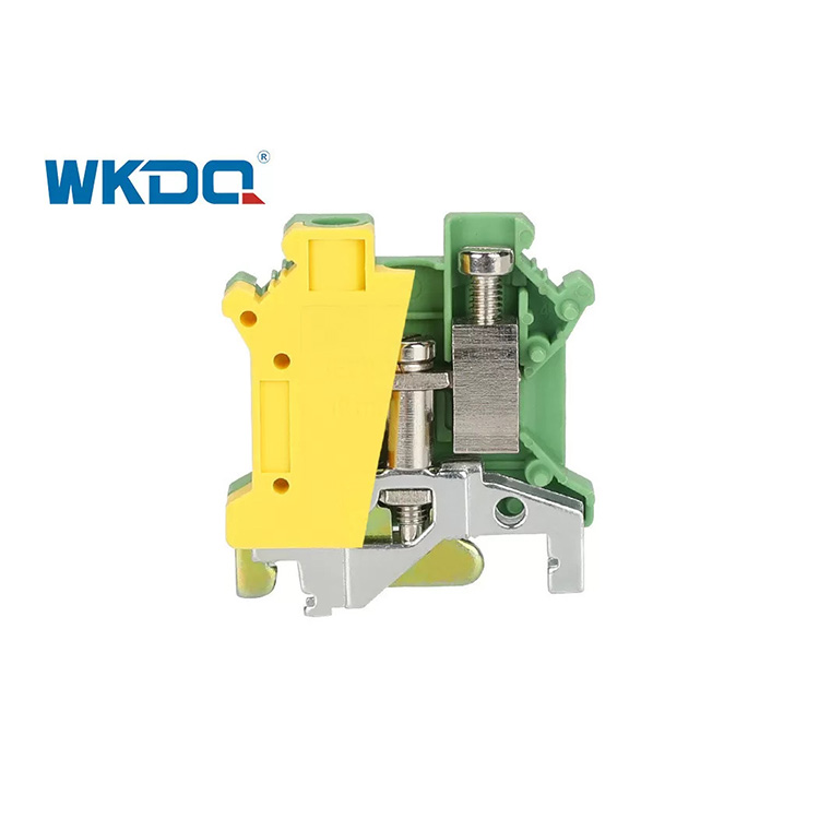 JUSLKG 10N UK Ground Electrical Terminal Block, Screw Terminal Wire Connectors Uri ng Rail Low Voltage Earth PE