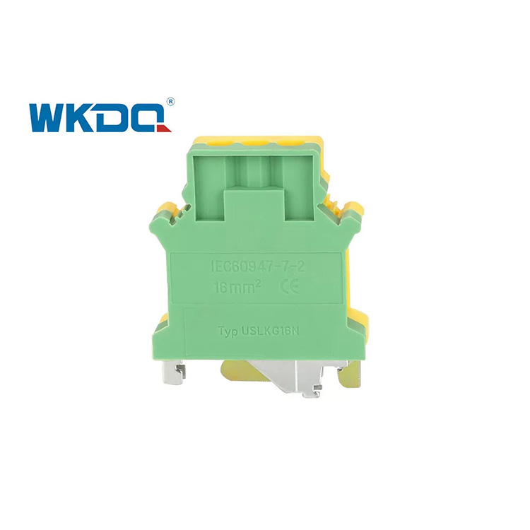 JUSLKG 16N Insulation Copper Ground Terminal Block , Electrical Wire Connectors High Safety