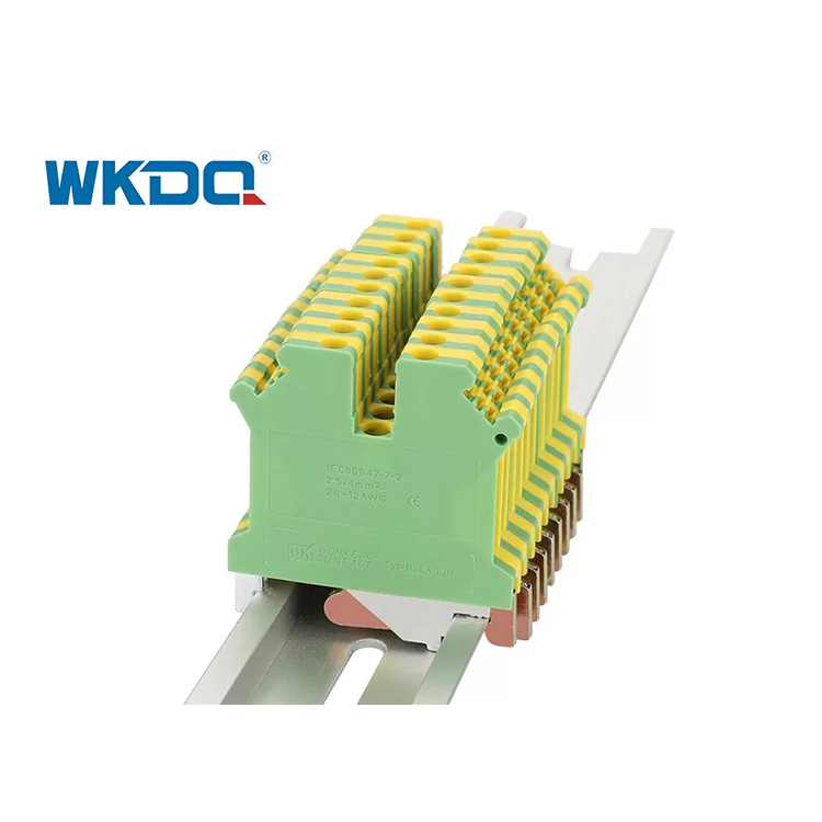 JUSLKG 3N Electrical Wire Terminal Blocks IEC Standard Esay Installation High Safety