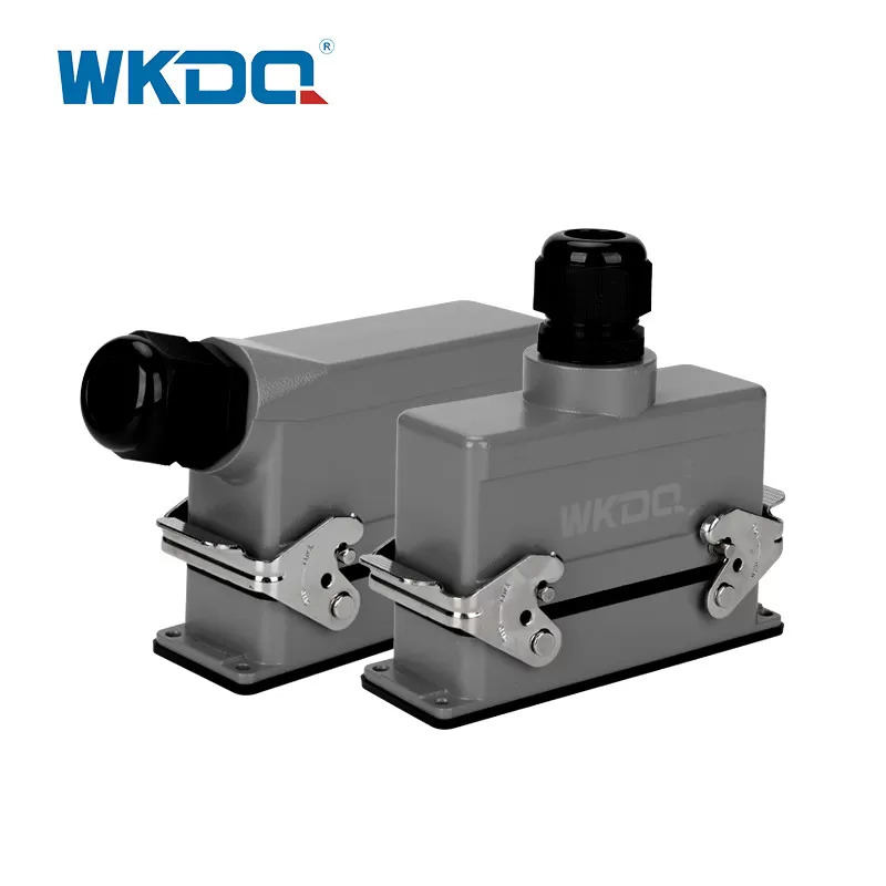 Male Female IP65 Heavy Duty Wire Connectors WHE24C
