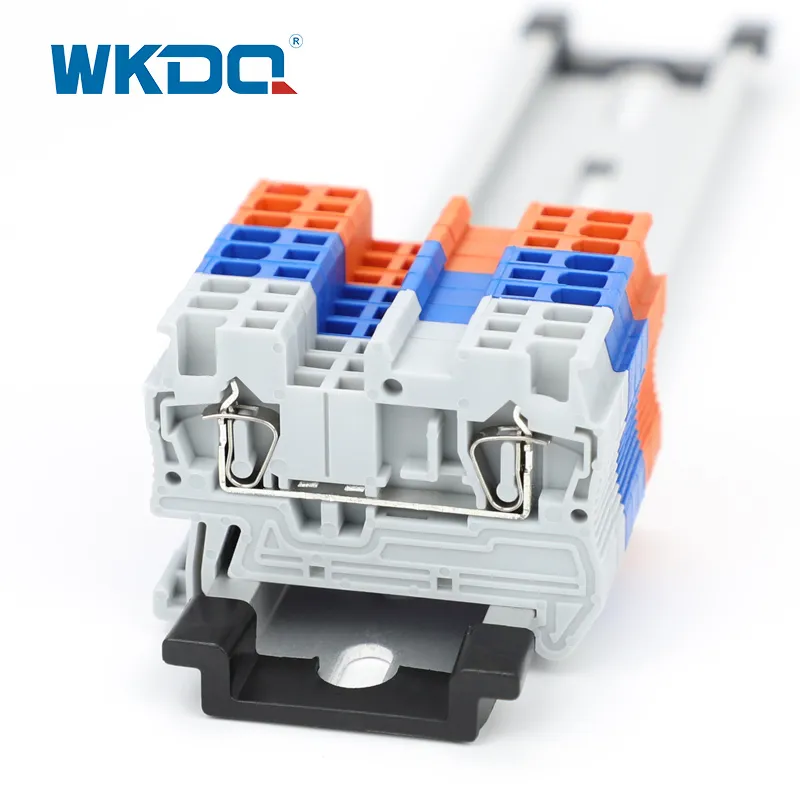 Spring-Loaded Terminal Block