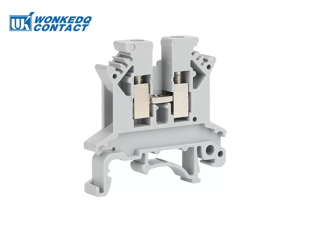 Hinaharangan ng Din Rail Terminal ang End Clamp