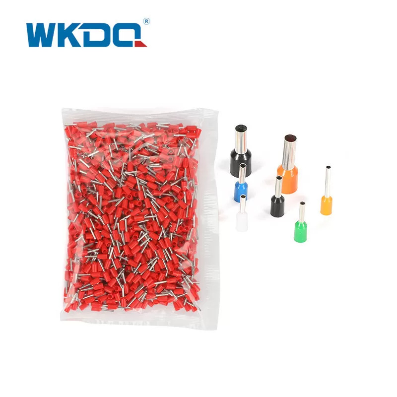 VE2512 2.5mm² Insulated Gas-tight Mabilis na Push Sa Cord Wire End Ferrules Terminals Para sa Soft Cable