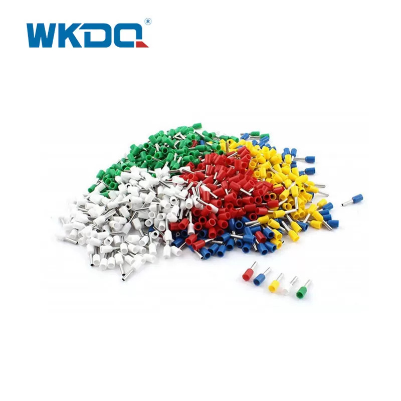 Conector niquelado de nylon durable del cordón terminal de las férulas que prensan tubulares del ² de VE6012 6.0mm