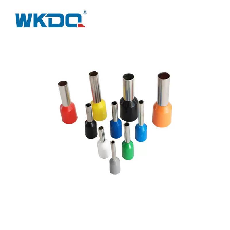 VE7512 0.75mm² Wire Copper Crimp Connector Insulated Cord Tubular Electric End Terminal Ferrules