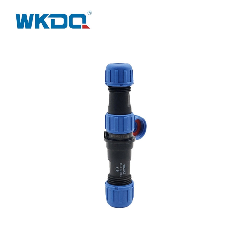 Welding Cable Plug Socket Connector Waterproof IP68 Wk11 Docking Threaded Bayonet