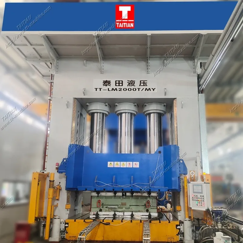 2000T Hydraulic Press pro Compositis