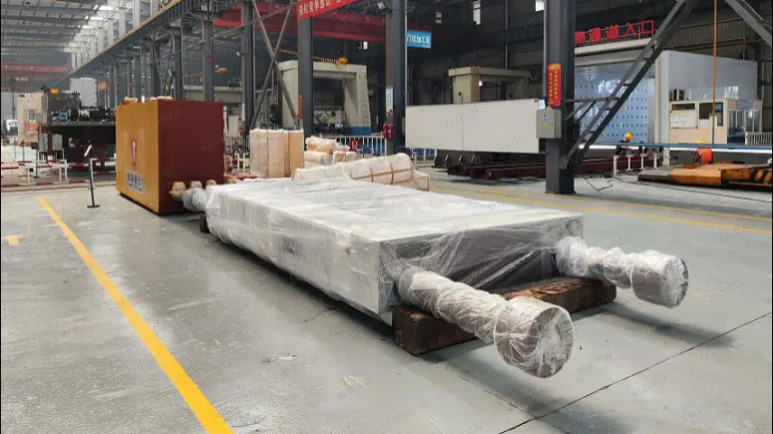 2500T hydraulic press shipment arrangement