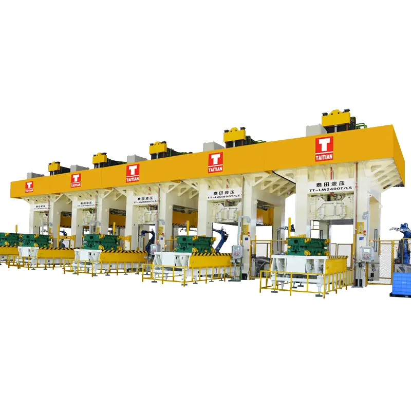 2400Tons Metal Formans Hydraulica Press For New Energy Vehiculum Pugna Case