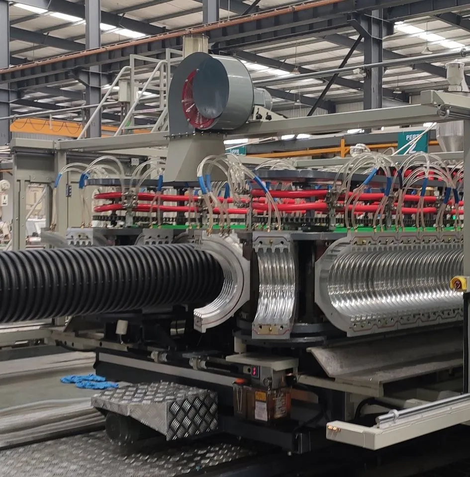 Liña de máquinas para facer tubos de PVC-O
