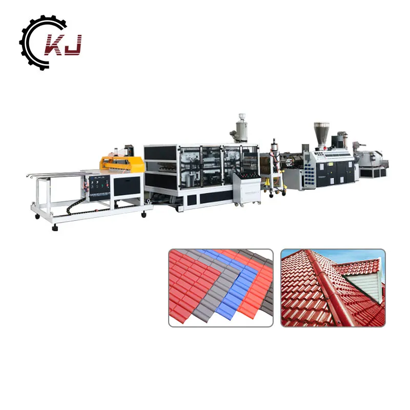 ASA PVC Roofing Tile Machine