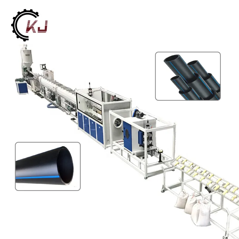 Máquina de extrusión de tubos de HDPE