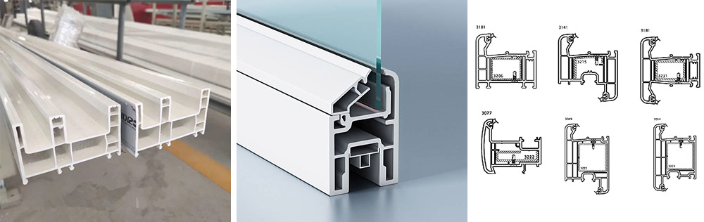 PVC Window and Door Profile Extruder Machine Extrusion Line